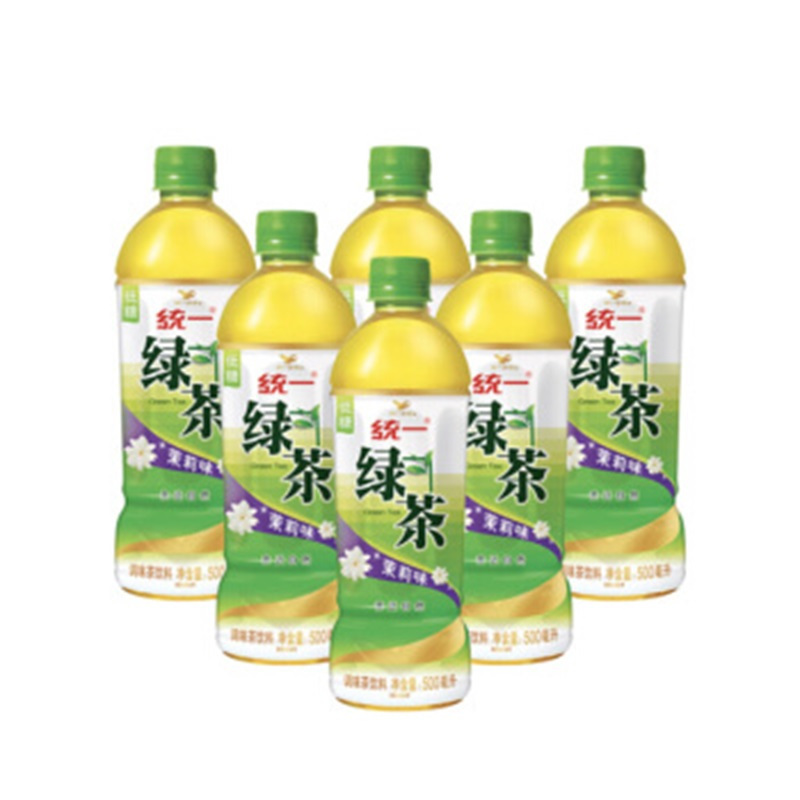 统一 绿茶 茉莉味 茶饮料 500ml*15瓶 箱装