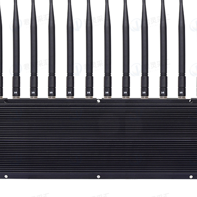 君灵采汇 60W中功率信号干扰阻断器 考场会议室教堂手机WIFI5G网络信号阻断器JL-A267S-DP10高清大图