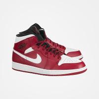 Air Jordan 1 美国直邮正品 Mid AJ乔1 男子经典高帮耐磨橡胶休闲运动篮球鞋
