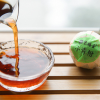 艺福堂茶叶正宗新会小青柑云南普洱熟茶柑普茶陈皮散装罐200g