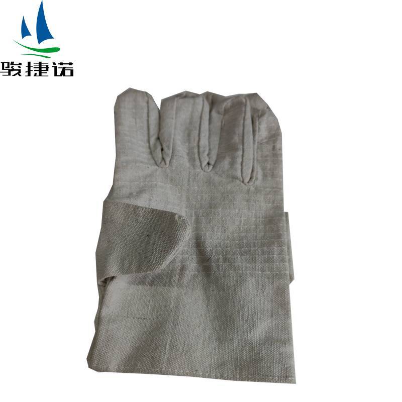 骏捷诺24线帆布手套白甲布全衬加里帆布手套10双装/包