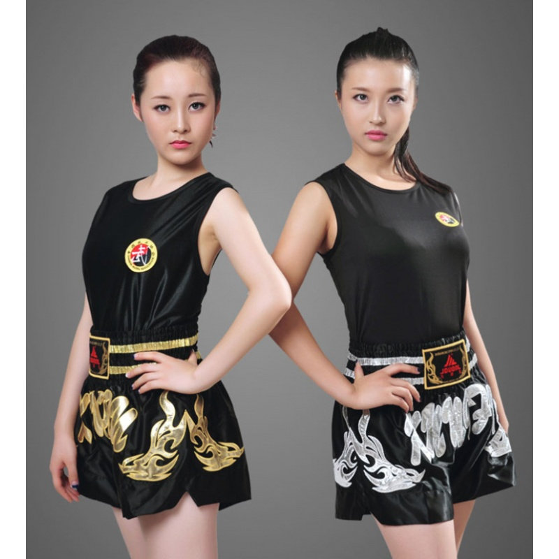 包邮泰拳短裤 散打裤 成人 儿童 男女 搏击 拳击短裤头格斗MMA服