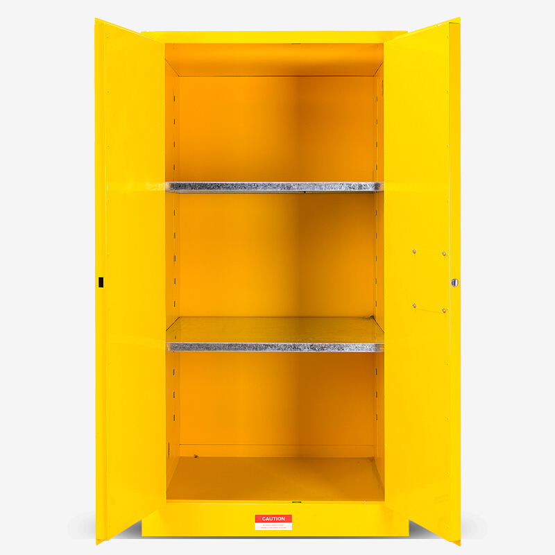 欧宝美安全柜防爆柜化工厂储存柜学校实验室柜带锁易燃液体存储柜高清大图