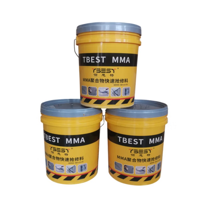TBEST 1034 MMA聚合物快速抢修料 坑槽快速修补料 道面抢修25kg桶1桶高清大图
