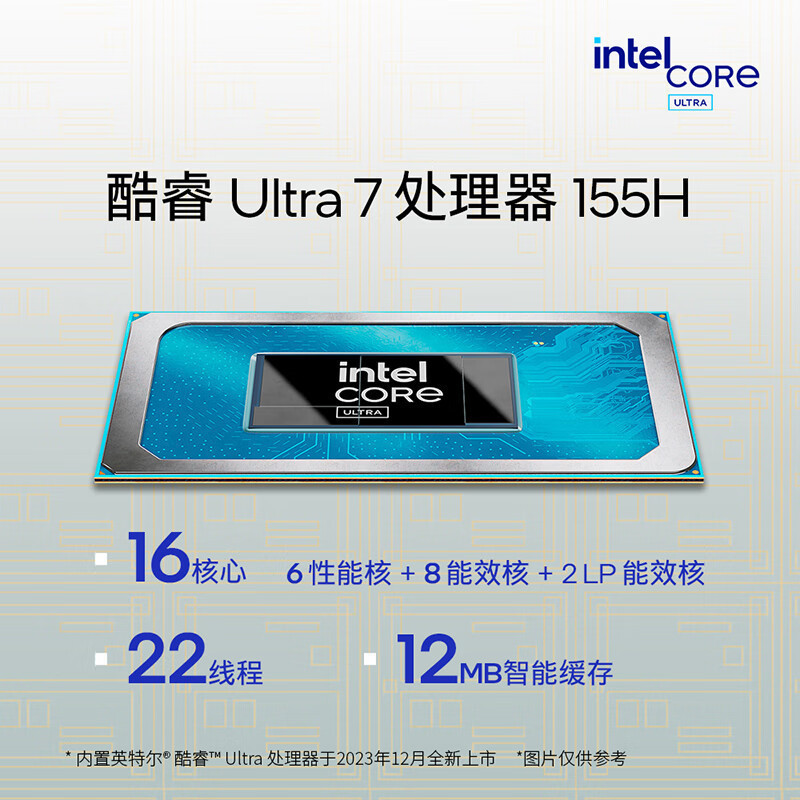 联想(Lenovo)YOGA Air14c AI元启 14英寸轻薄360°翻转触控屏笔记本电脑 Ultra7-155H 32G 1T 2.8K 120HzOLED含笔 雾海蓝高清大图
