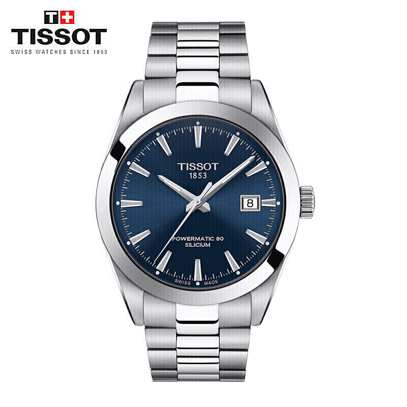 天梭(TISSOT)风度系列钢带机械男表T127.407.11.041.00 T127.407.11.041.00