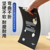 [4个装]网红小雏菊写字板夹便携式垫书写夹板 A4记事板文件夹票据夹板会议记录书写垫板金属塑料多规格可选