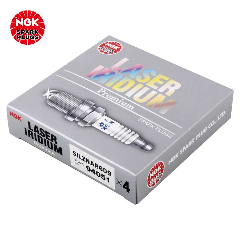 NGK 铱铂金火花塞 SILZNAR6D9 94051 四支装 雪佛兰科鲁兹1.5L别克威朗1.5L