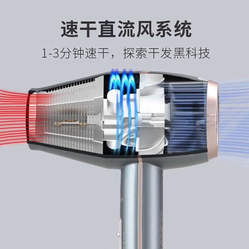 康夫电吹风KF5922随机颜色高清大图