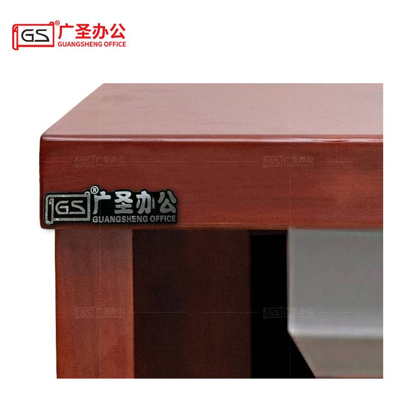 GS广圣 翻转电脑桌翻转桌学习桌培训桌双人位 H4516A 张高清大图