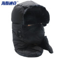海斯迪克 雷锋帽带防寒面罩 HK-87 黑色 1顶