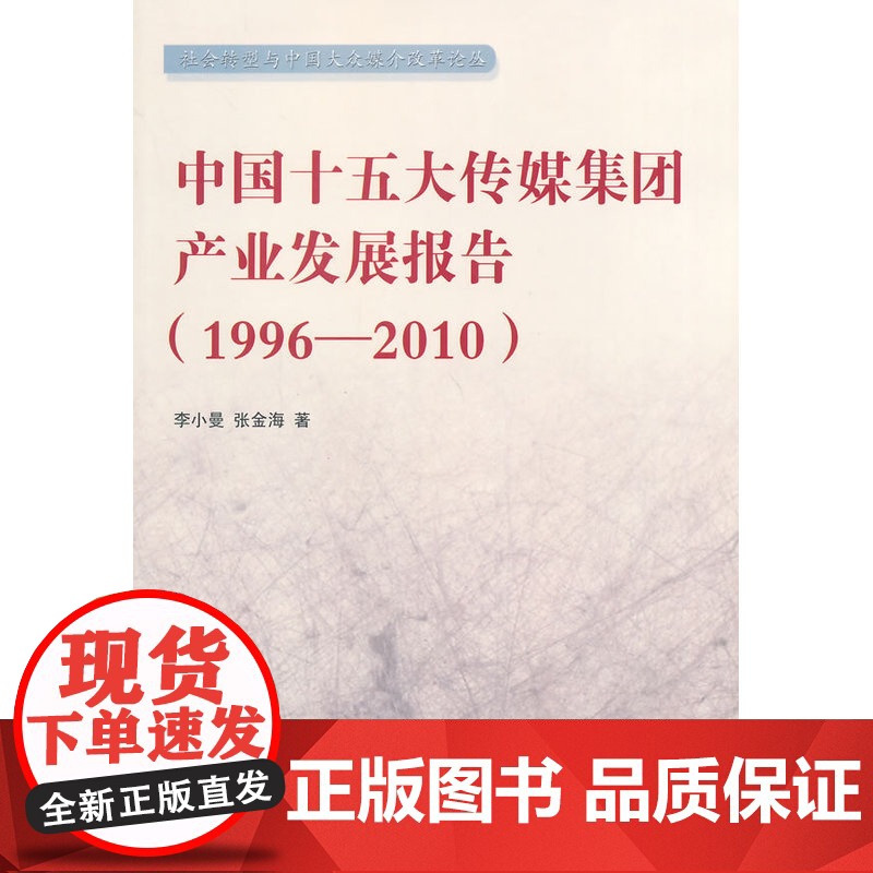 中国十五大传媒集团产业发展报告(1996—2010)(社会转型与中国大众媒介改革论丛)高清大图