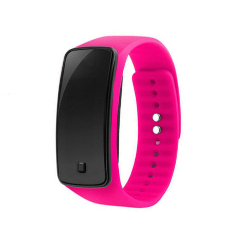 【买手表赠送手表】韩版热卖款学生时尚运动手环二代墨镜led手表硅胶果冻电子手表高清大图