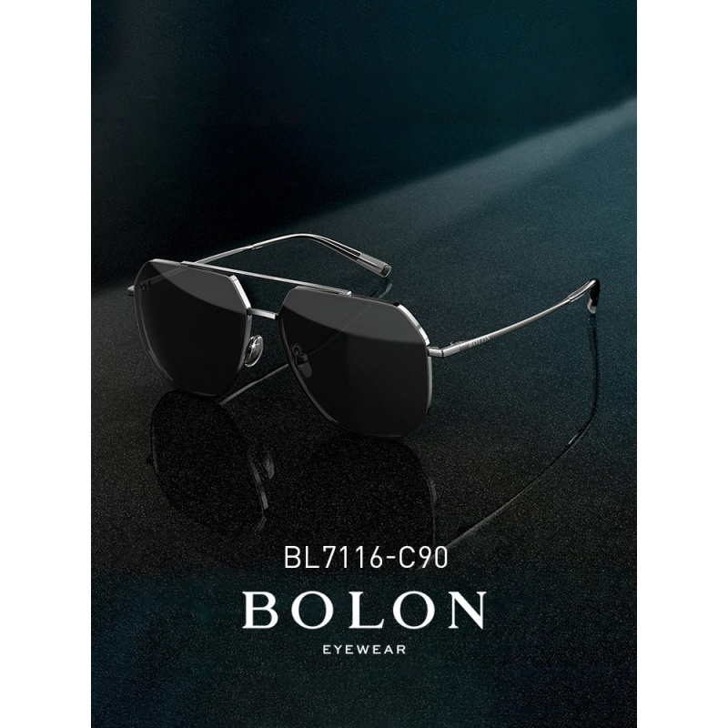 BOLON暴龙眼镜2020太阳镜飞行员墨镜王俊凯同款墨镜BL7116