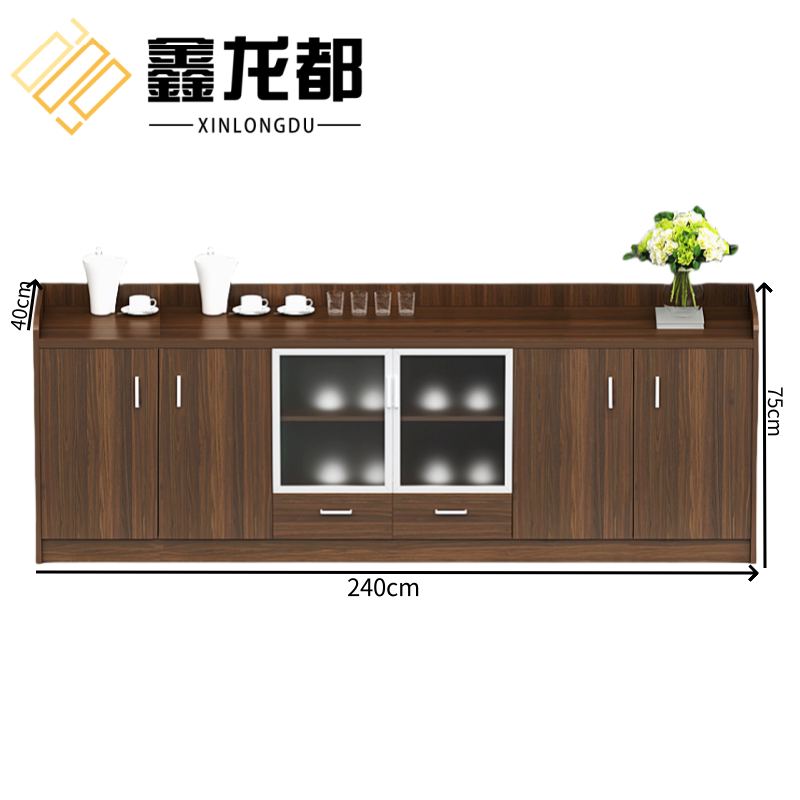 鑫龙都茶水柜2.4m台