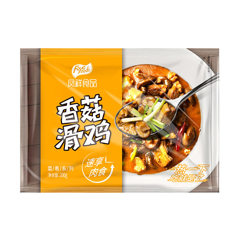 凤祥食品(Fovo Foods)香菇滑鸡200g