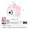 富士(FUJIFILM)INSTAX 拍立得 相机 一次成像 mini kitty 特别定制版 富士小尺寸 粉色胶片相机
