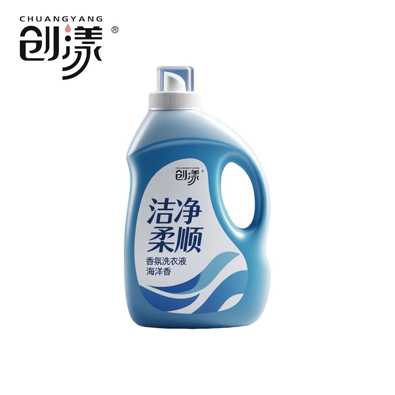 创漾CN3037 洁净柔顺香氛洗衣液海洋香1kg