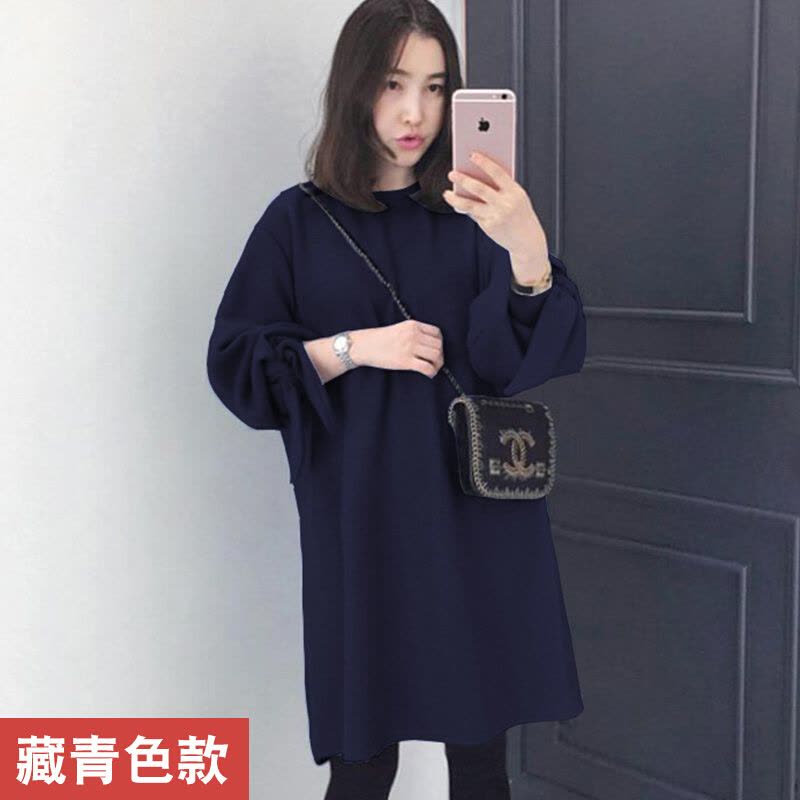 迪鲁奥(DILUAO)孕妇秋冬装套装时尚款2021新款毛衣孕妇宽松上衣休闲商务外出孕妇裙图片