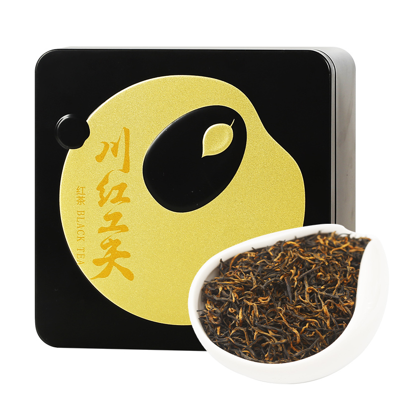 川红工夫 特级嫩芽红茶 浓香型芽头高端茶叶100g/盒