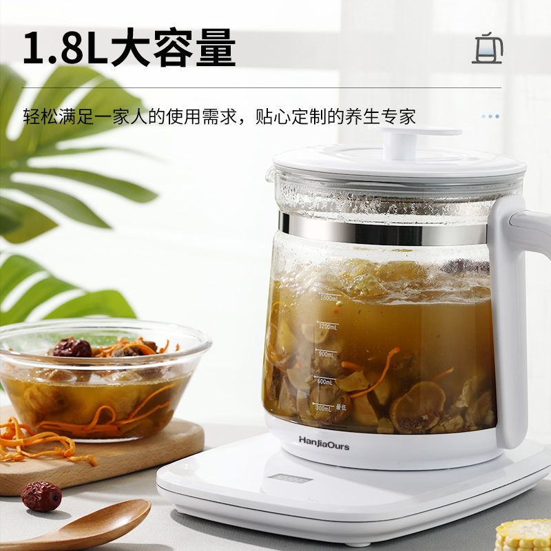 [德牌]汉佳欧斯养生壶养生煎药壶烧水壶电热水壶壶保温 标准款