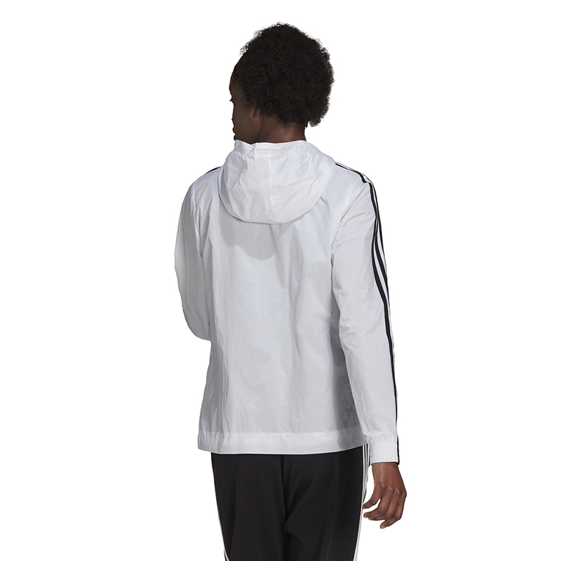 Adidas阿迪达斯外套女装新款运动服防风休闲连帽夹克H10243