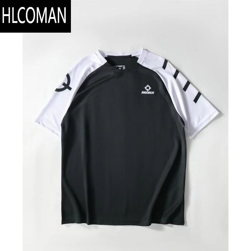 HLCOMAN出场服美式投篮服T恤长短袖单上衣男秋夏季运动训练健身跑步1