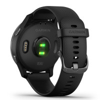 Garmin 佳明Venu 运动智能手表AMOLED彩色触控屏幕音乐脉搏血氧心率身体电量跑步骑行腕表(暗影黑)