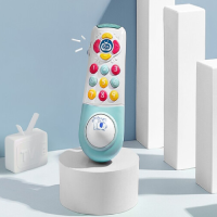 babycare儿童手机玩具 学习遥控机-海雾蓝 科洛玫 海雾蓝（颜色备注）