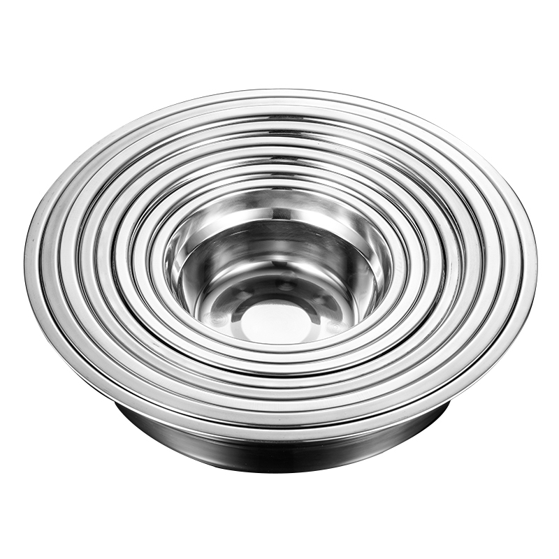 金迪乐不锈钢菜碟菜碗菜盘深盘多用盘20CM单个装SCP020S/个高清大图