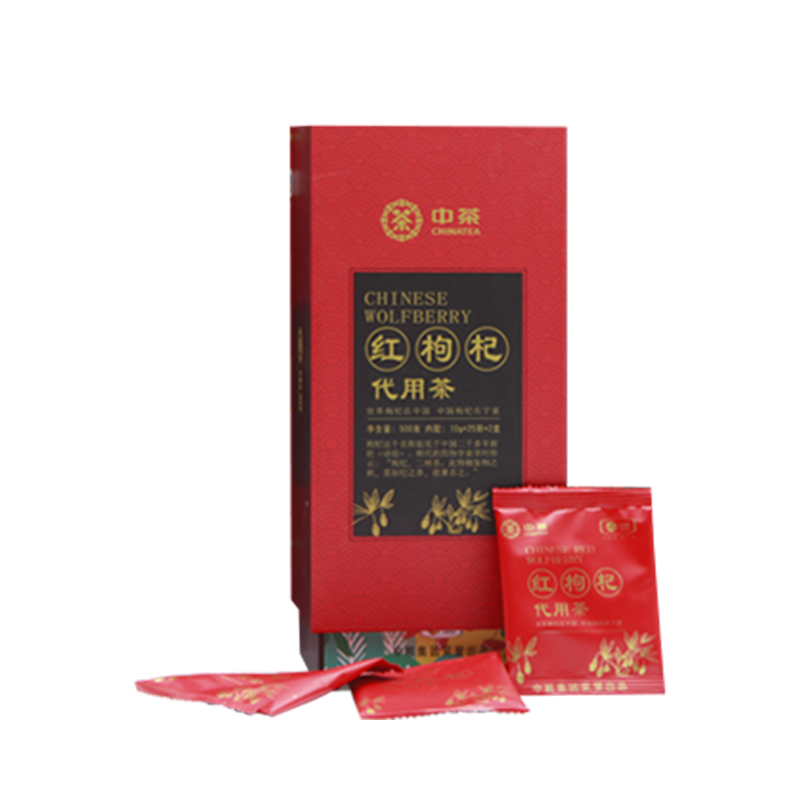 中粮中茶红枸杞代用茶礼盒250g-高清大图