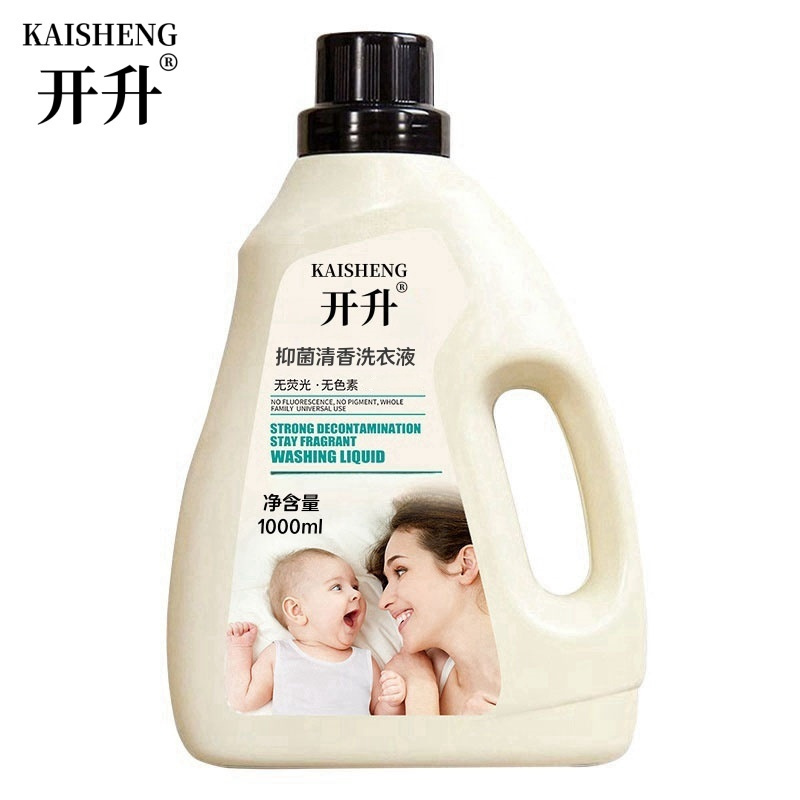 开升 抑菌清香洗衣液 1L 桶
