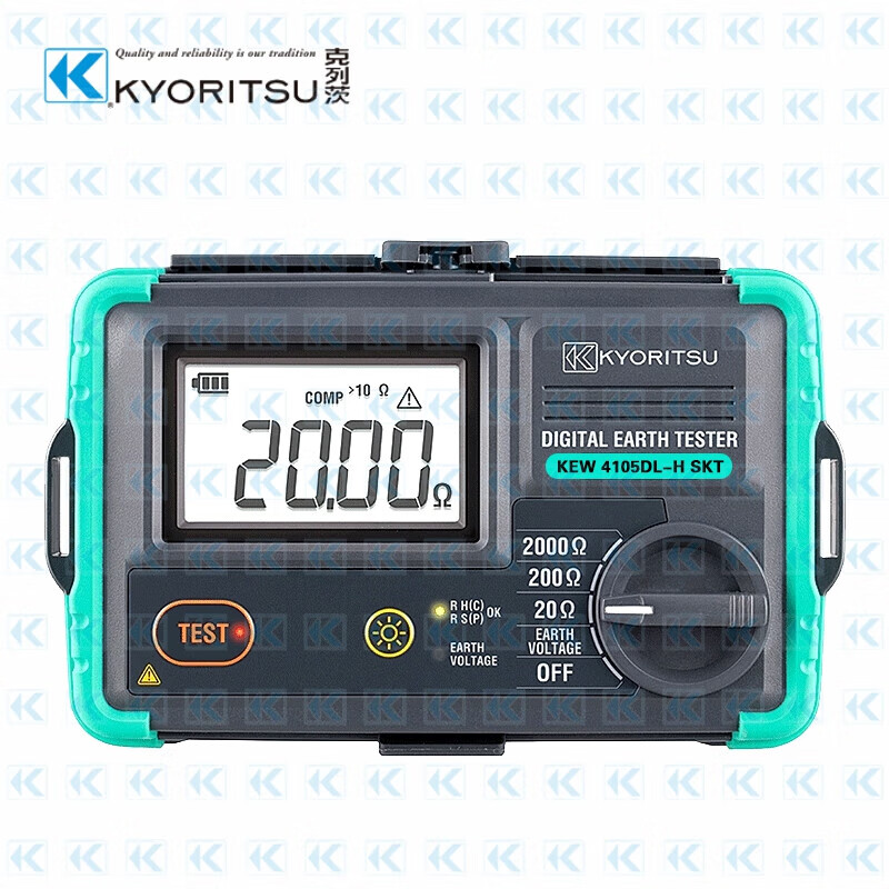 克列茨 KEW 4105DL-H SKT 接地电阻测试仪 121*188*59mm 单位:台