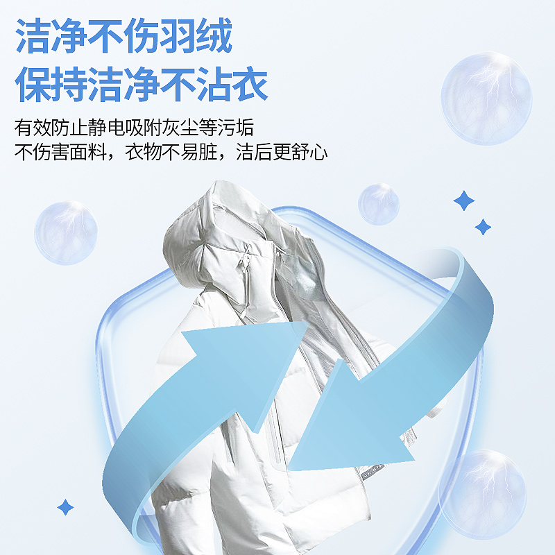羽绒服清洗剂免水洗清洁剂干洗剂家用神器棉服专用洗涤免洗200mlx1瓶高清大图