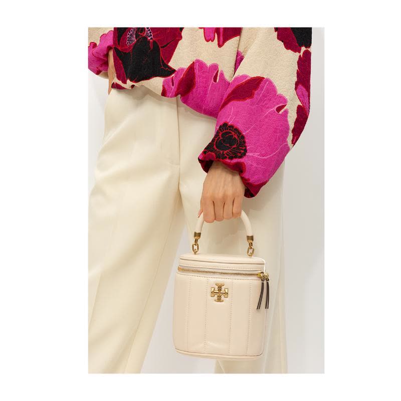 托里.伯奇(TORY BURCH)女式单肩包小羊皮材质双向拉链金属标志可图片