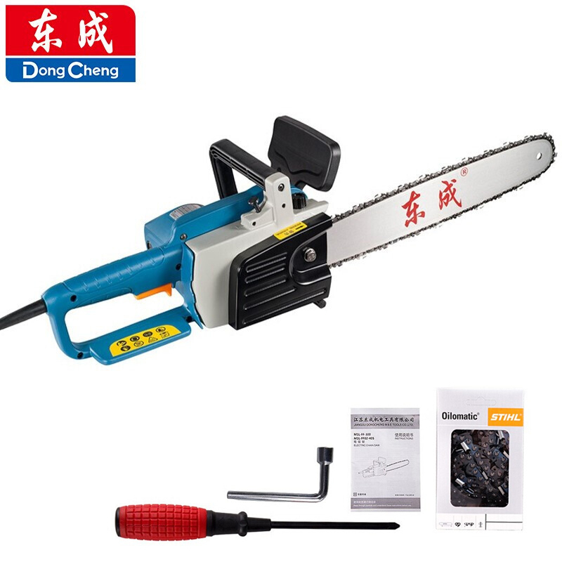 东成 M1L-FF03-405电链锯 家用伐木锯木工电锯 大功率破冰锯 多功能手提链条锯
