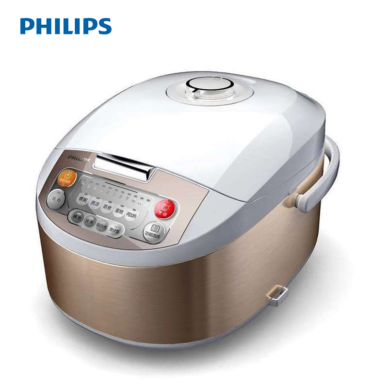 飞利浦(Philips) 多功能家用电饭煲HD3032 智能预约电饭锅 可定时 3L容量 底层加热 合金内胆