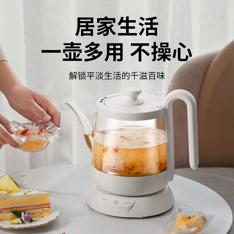 吉谷(K·KOU)古韵泡茶专用电热水壶304不锈钢恒温烧水壶 电水壶热水壶茶具茶壶 TA012A高清大图