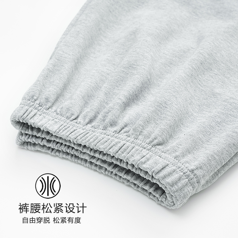 浪莎夏季男士睡衣纯棉短袖短裤夏天薄款2025新款可外穿家居服套装高清大图