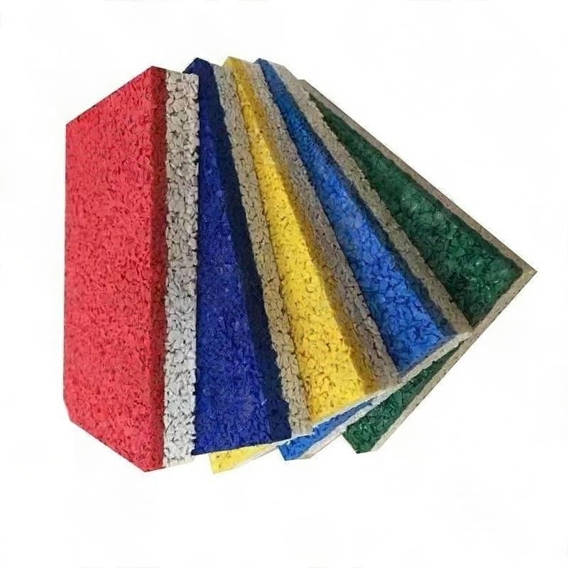 祝鑫 EPDM彩色颗粒运动地胶步道 13mm 平方米高清大图