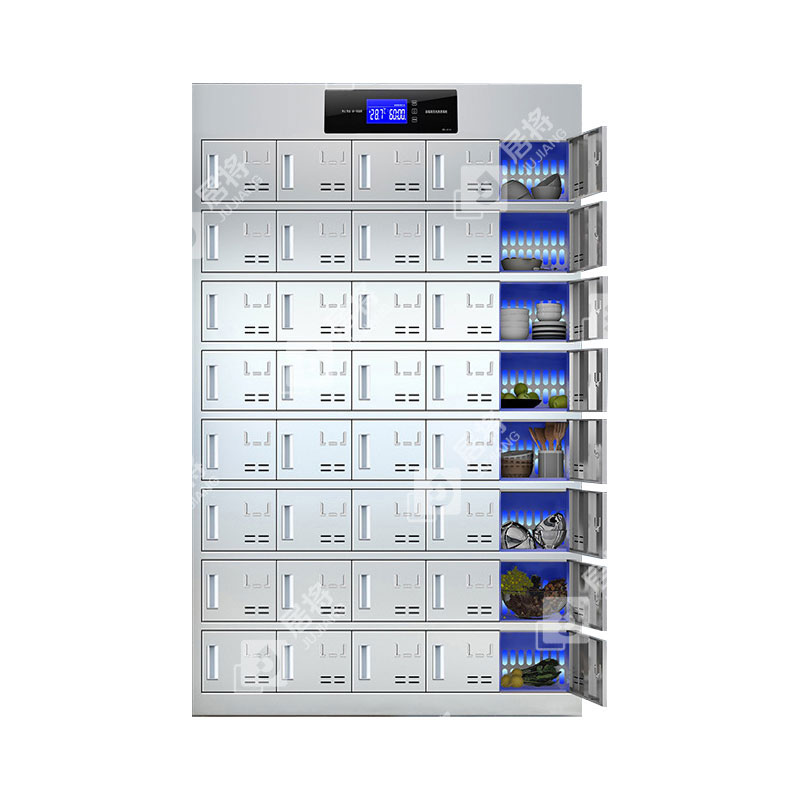居将 JJ4022703 不锈钢消毒碗柜食堂餐具柜多门储物柜40门消毒碗柜