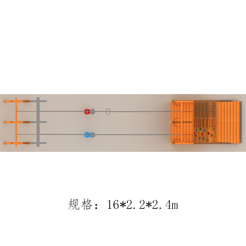 有康YK-121滑索玩具高清大图