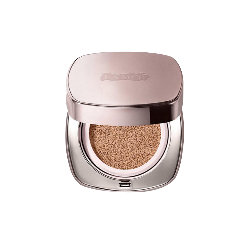 海蓝之谜(LA MER)鎏光焕变气垫 底妆防晒1号 轻盈精华粉底液12g+12g 带替换芯粉扑 粉瓷/色01高清大图