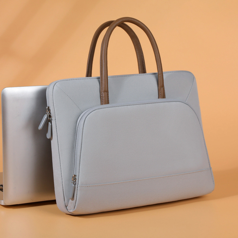 嘉众忆 简约手提电脑包 JZY-NN51 个 灰 13寸