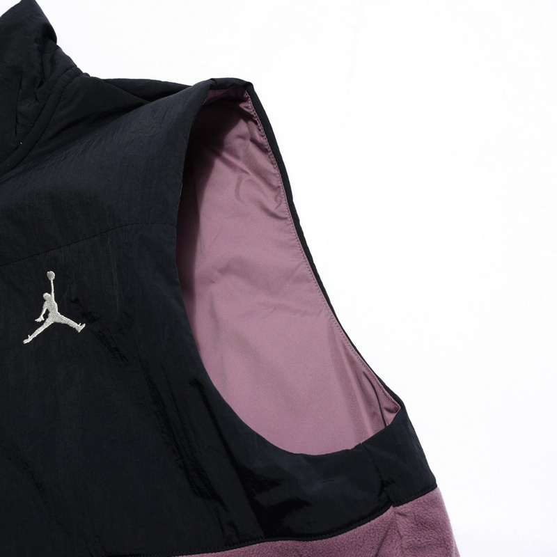 Nike耐克JORDAN男子棉服新款秋冬棉夹克宽松马甲背心FD8629-011
