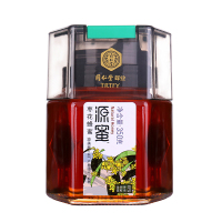 北京同仁堂蜂业枣花蜂蜜350g/瓶 天然农家自产土枣花蜂蜜 枣花蜜天然滋补蜂蜜 波美度 ≥43° 瓶装液态蜜