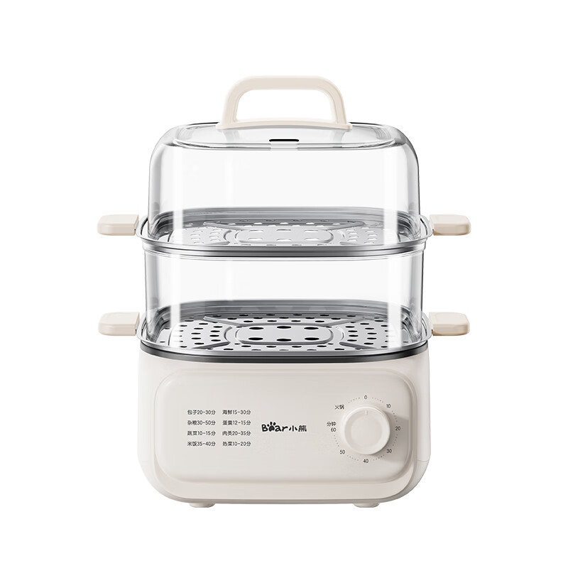 小熊(bear) DZG-SA0H6电蒸锅 电煮锅 电火锅 大容量电热锅 分体式可拆洗多用途锅