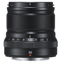 富士(FUJIFILM) XF50mmF2 R WR中长焦定焦镜头 黑色 XF微单镜头 适用于XT30/XT3/XS10