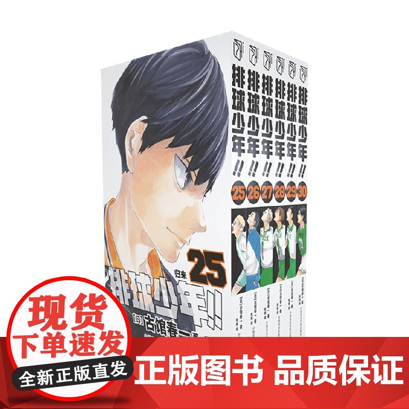 排球少年 25-30册 古馆春一 著 动漫高清大图