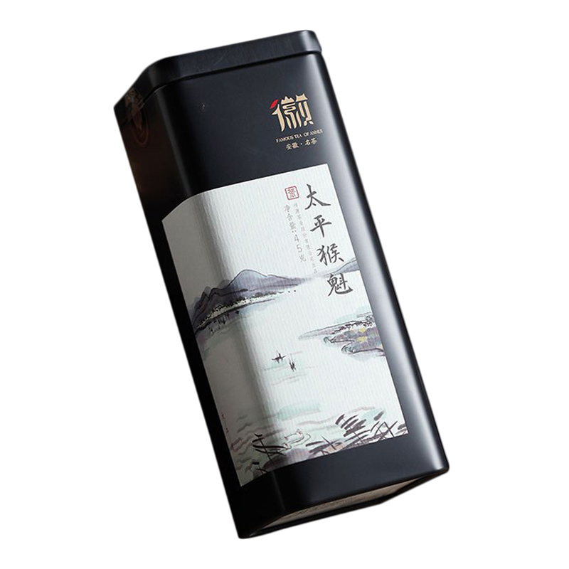 祥源茶一级太平猴魁2018新茶茶叶45g罐装实体同款